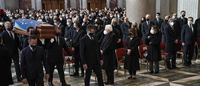 Νταβίντ Σασόλι: “Ύστατο χαίρε” παρουσία πολλών ηγετών (εικόνες)