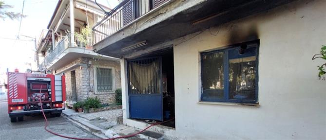 Αιτωλικό: Νεκρή από φωτιά σε σπίτι (εικόνες)