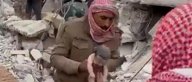 Σεισμός στη Συρία: Γέννησε κάτω από τα χαλάσματα και ξεψύχησε (εικόνες)
