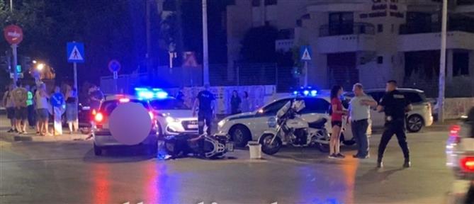 Θεσσαλονίκη: Αυτοκίνητο συγκρούστηκε με μηχανή – Ένας τραυματίας (βίντεο)