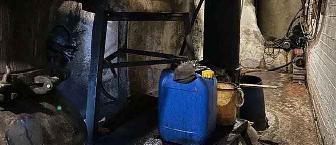 Κρήτη: Παράνομο αποστακτήριο εντοπίστηκε σε αποθήκη (εικόνες)